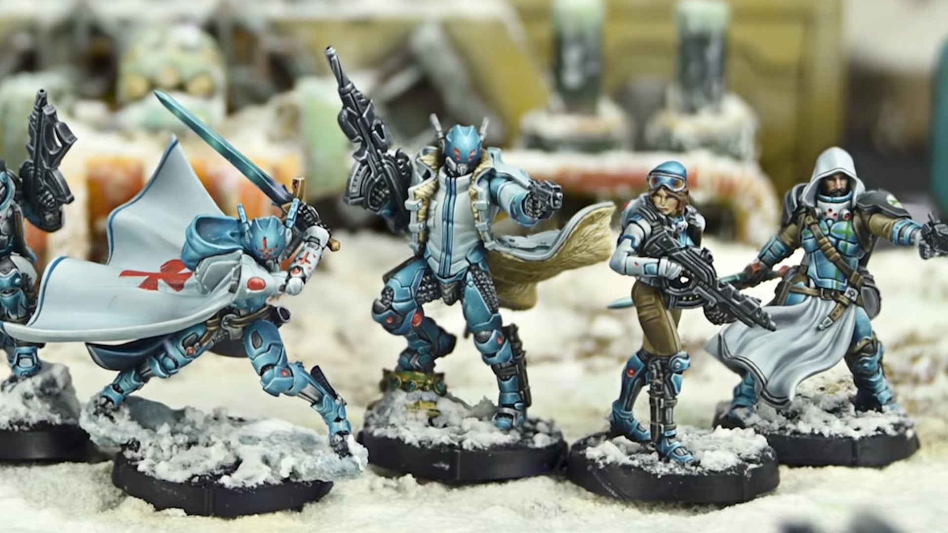 Scifi miniatures game Infinity is getting a beginner friendly series